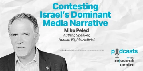 Human Rights activist Miko Peled contests Israel’s dominant narrative against Palestinians